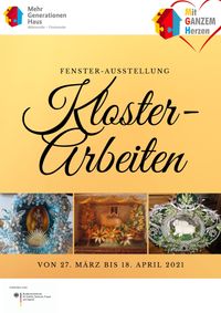 Klosterarbeiten-Plakat